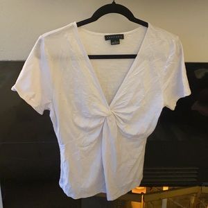Deep V-Neck Tee, Brand: SANCTUARY, Size:S